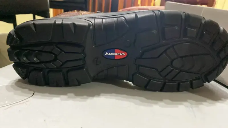 Botines de seguridad marrones Sherpa's - 3