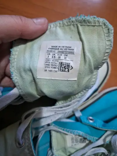 Zapatillas Converse All Star turquesa - miniatura 2