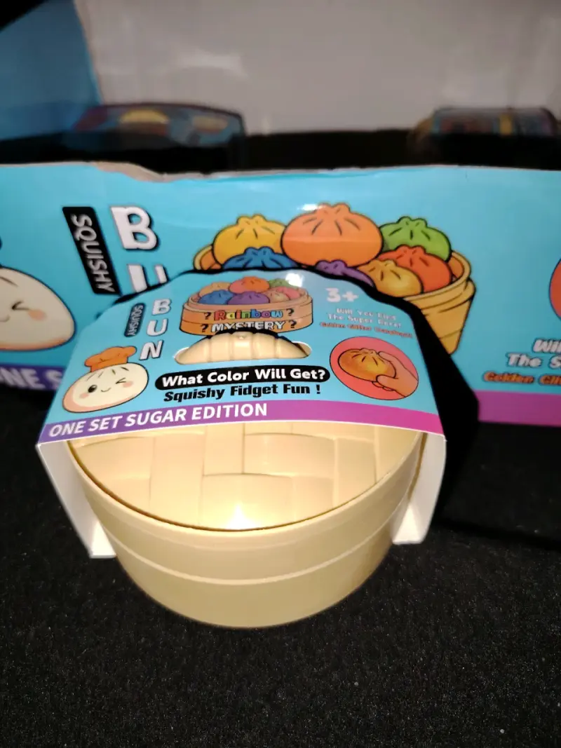 Juguete Squishy Bun Misterioso para Niños