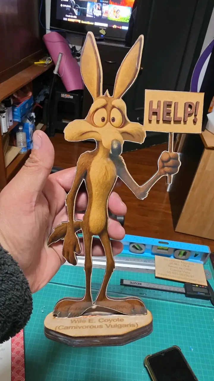 Wile E. Coyote y Correcaminos Figuras decorativas - 3