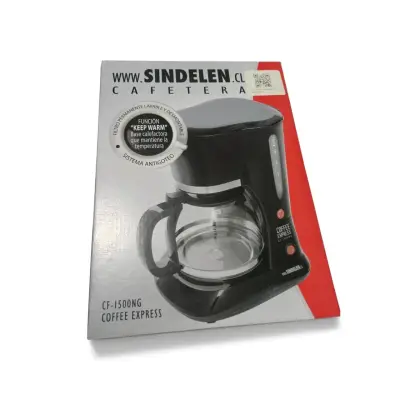Cafetera Sindelen CF-1500 NG(Nueva sin uso). - miniatura 1