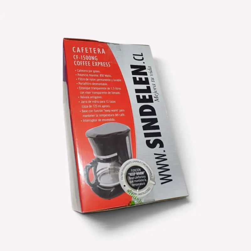 Cafetera Sindelen CF-1500 NG(Nueva sin uso). - 2