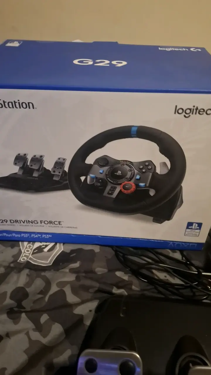 Volante Logitech G29 + Palanca de cambios - 5