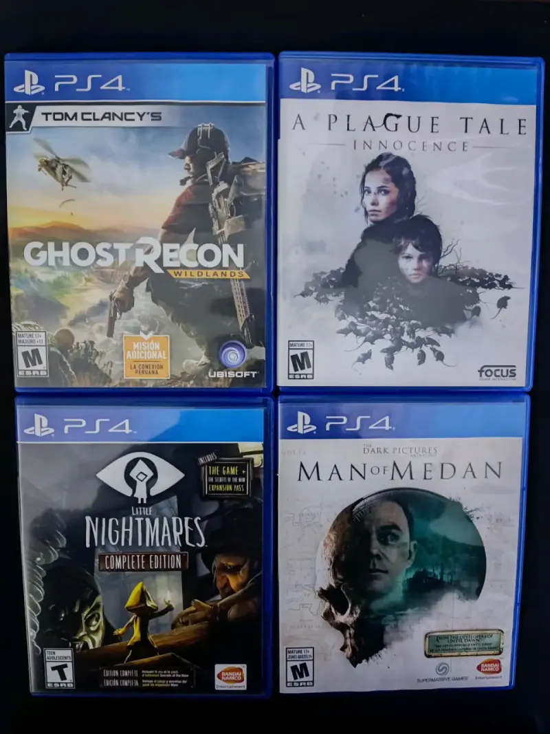 Juegos de ps4 a $15.000 C/U - 2