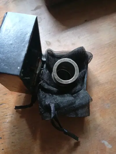 Anillo macizo de plata con piedra labradorita - miniatura 4
