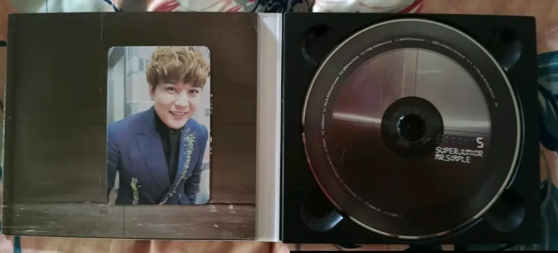 Álbum de música Super Junior Mr. Simple Version B - 3