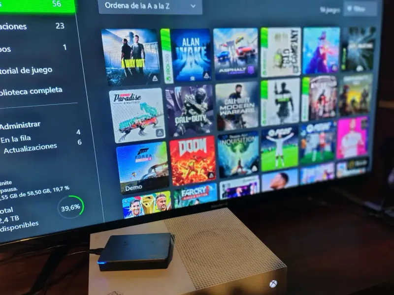 Disco duro Toshiba 4 TB, más juegos xbox one - 1