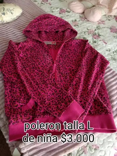 Chaleco de lana beige para niña talla 10 - miniatura 2