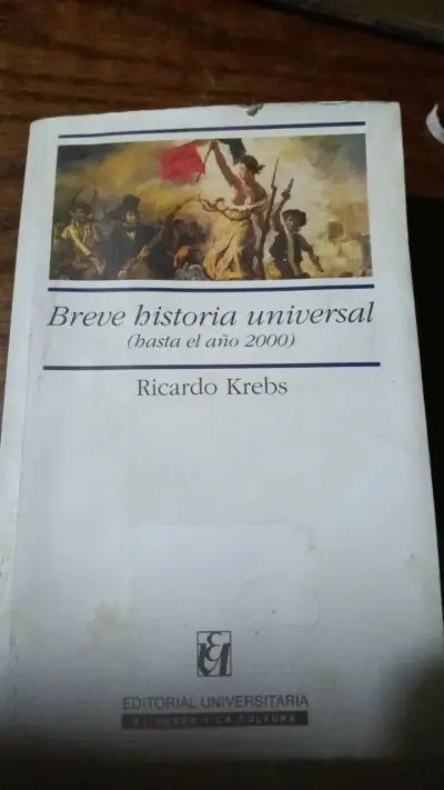Libro Breve Historia Universal de Ricardo Krebs - miniatura 1