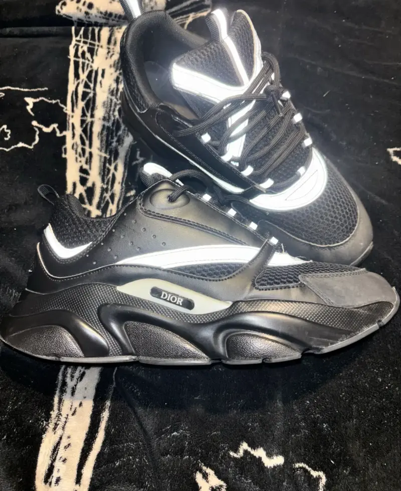 Zapatillas deportivas negras Dior B22 - 2