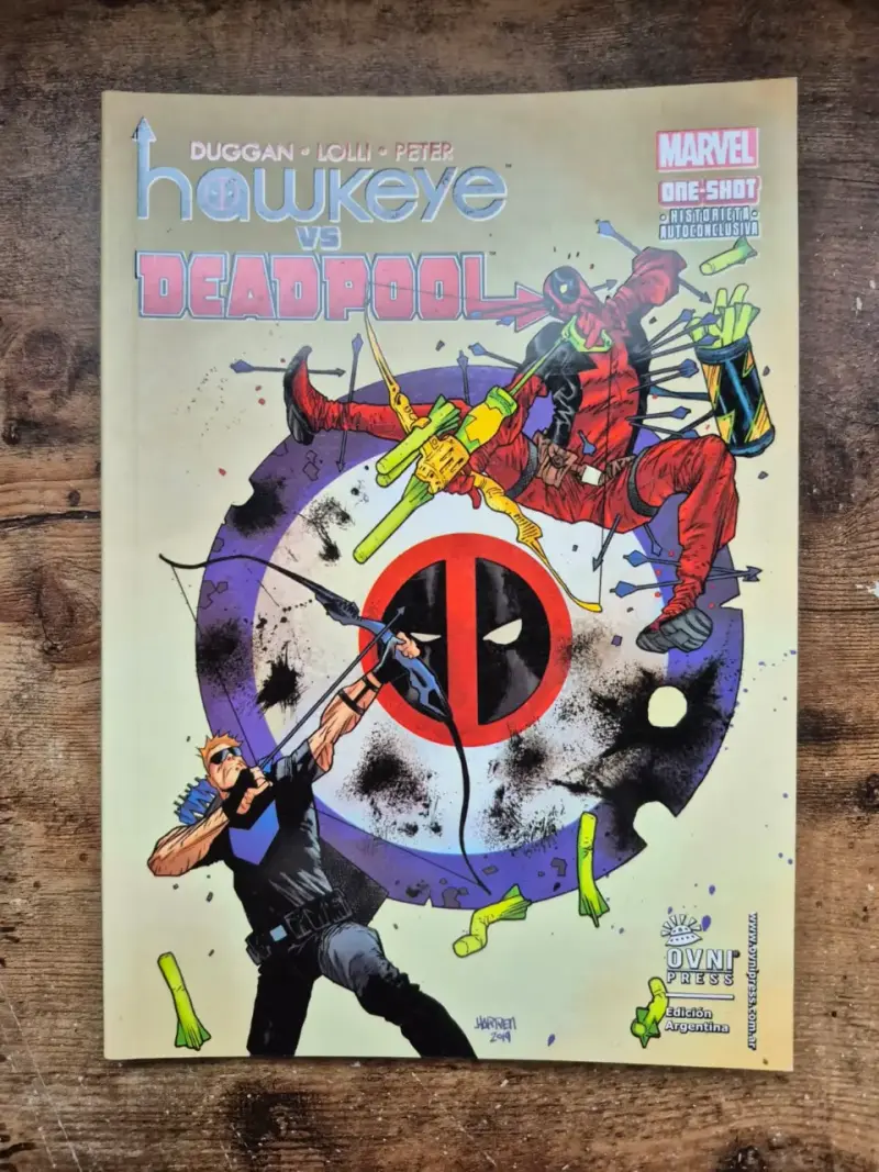 Cómic Hawkeye vs Deadpool Marvel - 1