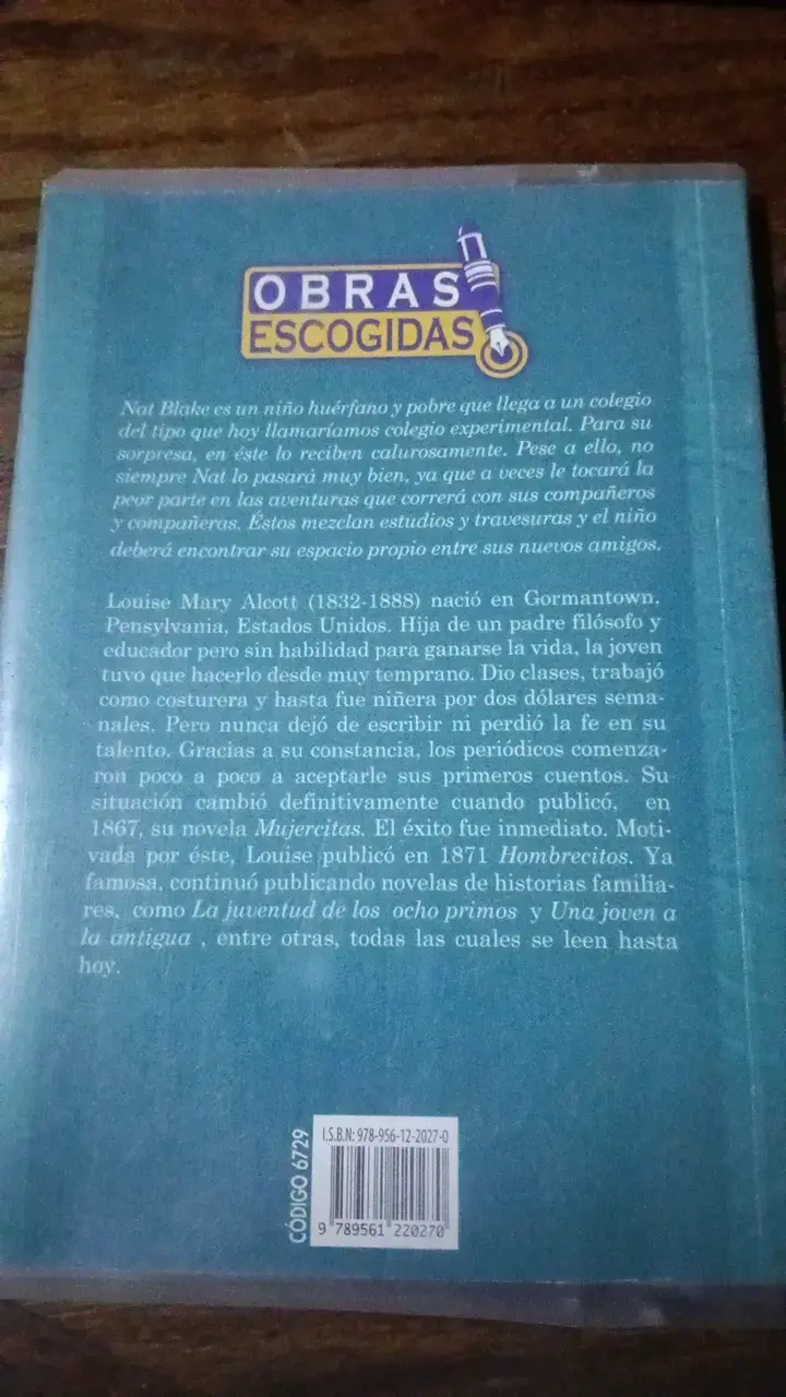 Libro Hombrecitos de Louise M. Alcott - 2