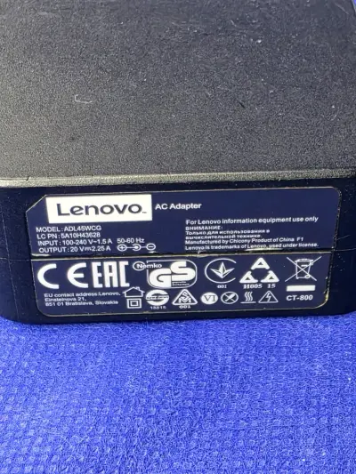 Cargador Lenovo 20V 2.25A para Portátil - miniatura 3