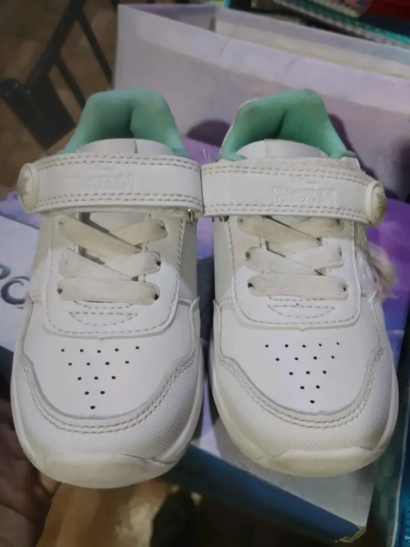 Zapatillas blancas para niños Frozen número 25 - 3