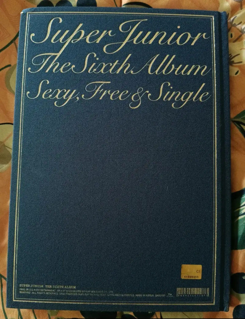 Álbum Sexy, Free & Single de Super Junior - 2