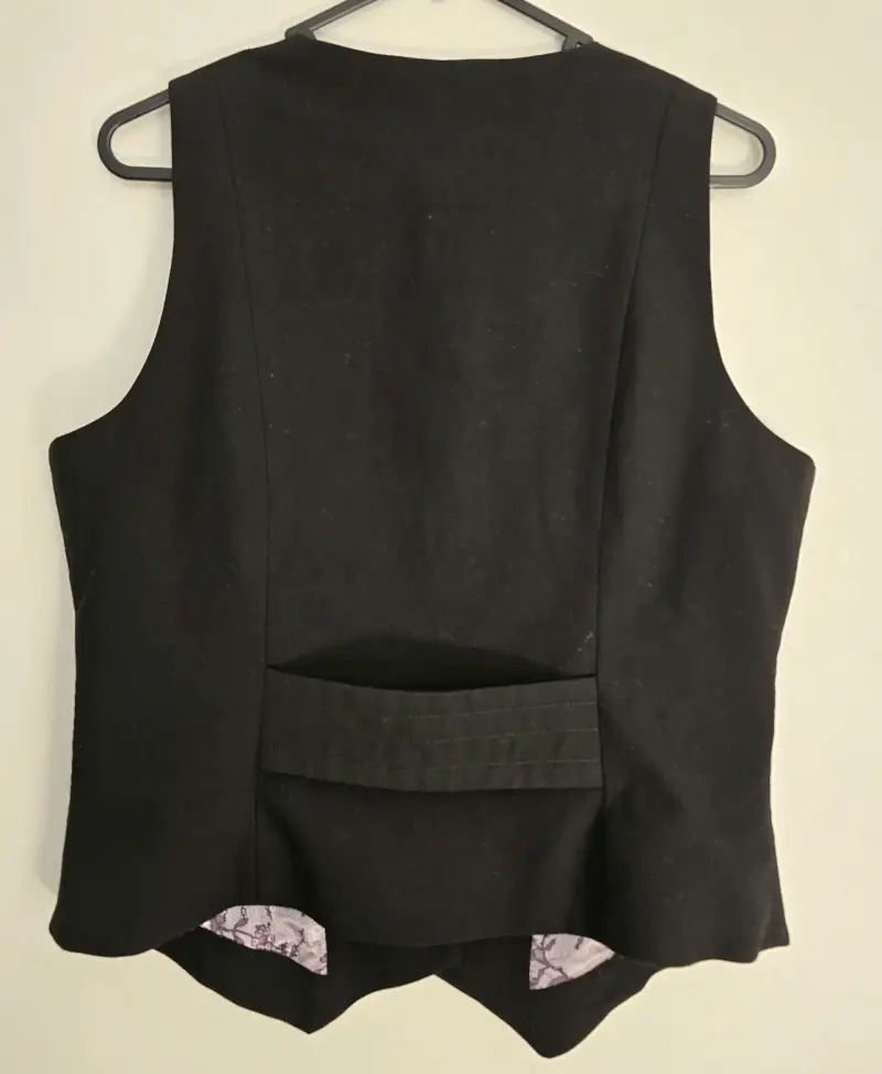 Gillete negro de mujer Marquis elegante - 2