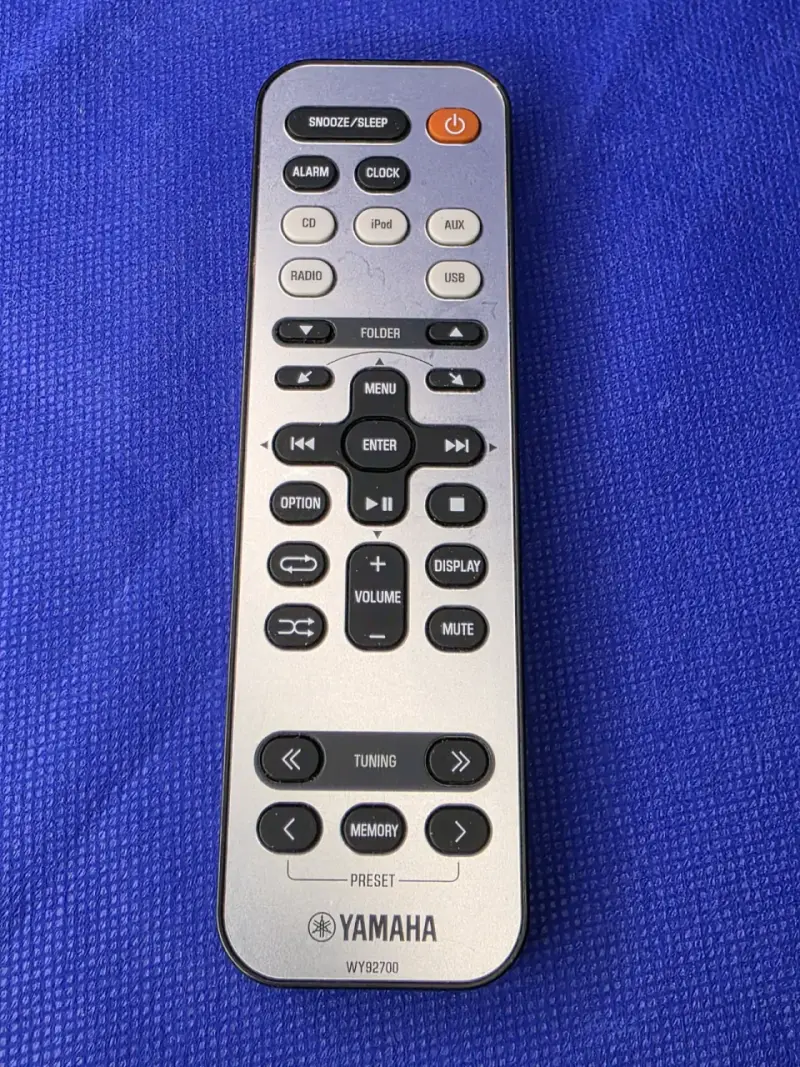 Control remoto Yamaha modelo WY92700 - 1