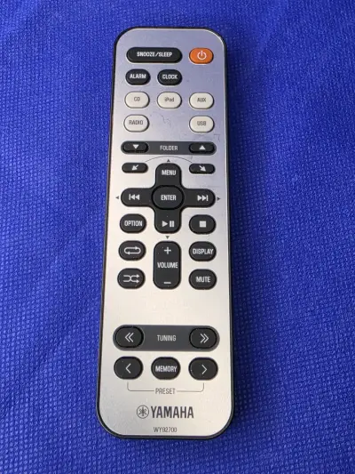 Control remoto Yamaha modelo WY92700 - miniatura 1