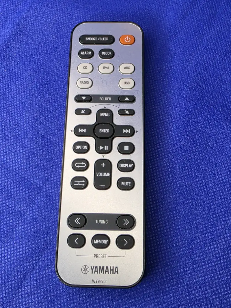 Control remoto Yamaha modelo WY92700 - 2