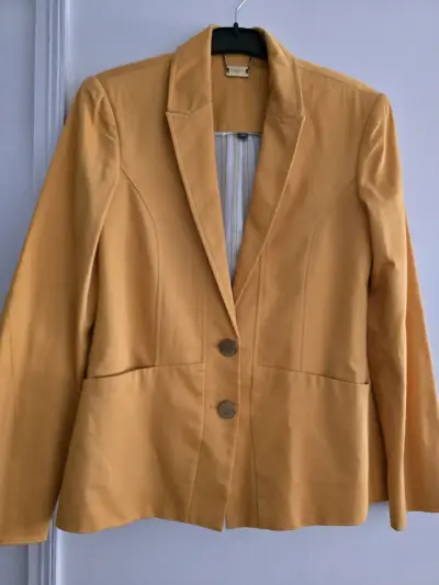 Blazer amarillo para mujer Apology talla 38 - miniatura 1