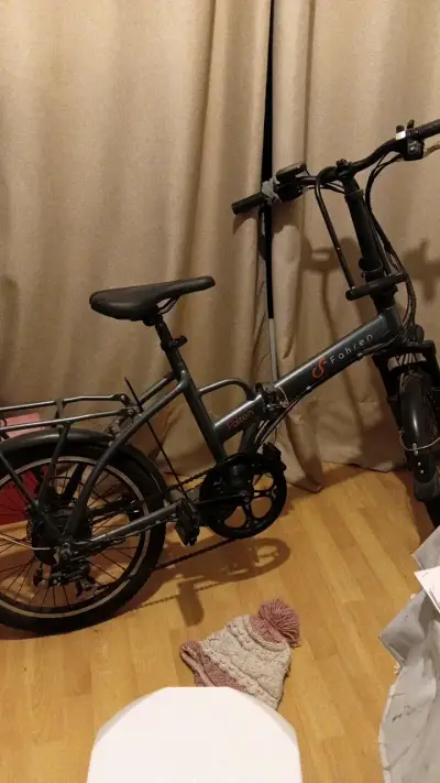 Bicicleta plegable Fahren Falten gris - miniatura 1