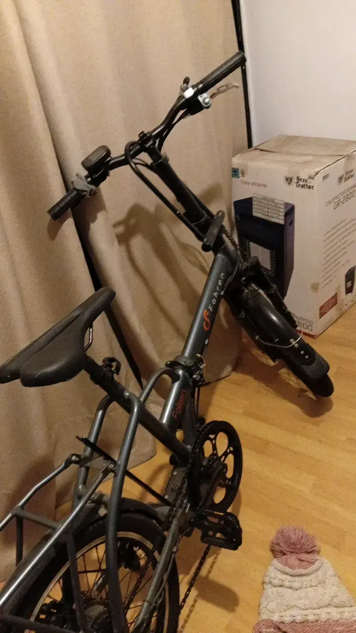 Bicicleta plegable Fahren Falten gris - 2