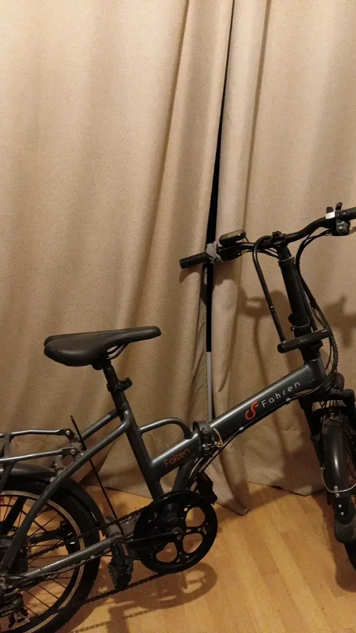Bicicleta plegable Fahren Falten gris - 3
