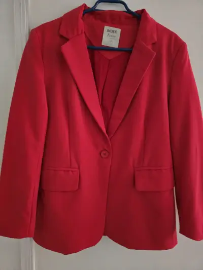 Blazer rosado mujer talla M Index Basics - miniatura 1