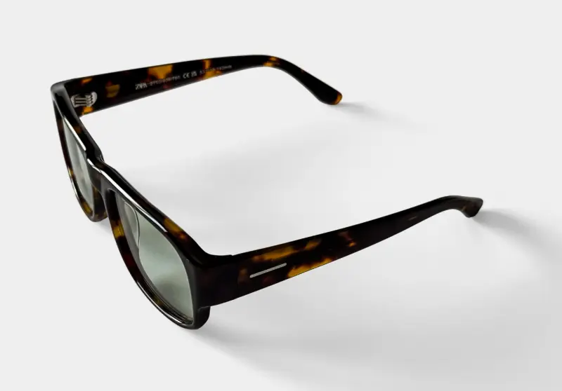 Gafas de Sol Zara Square Sunglasses carey - 3