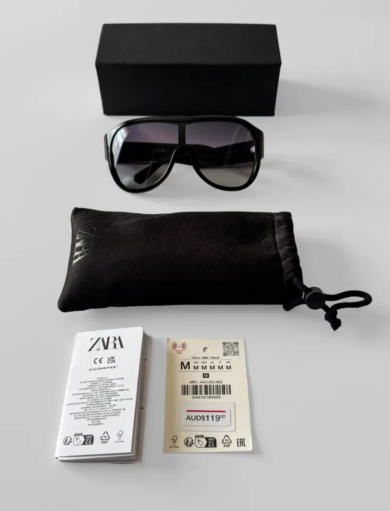 Gafas de Sol Aviator Shield Sunglasses - 3