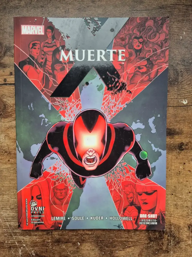 Cómic Muerte X Marvel Edición Argentina - 1