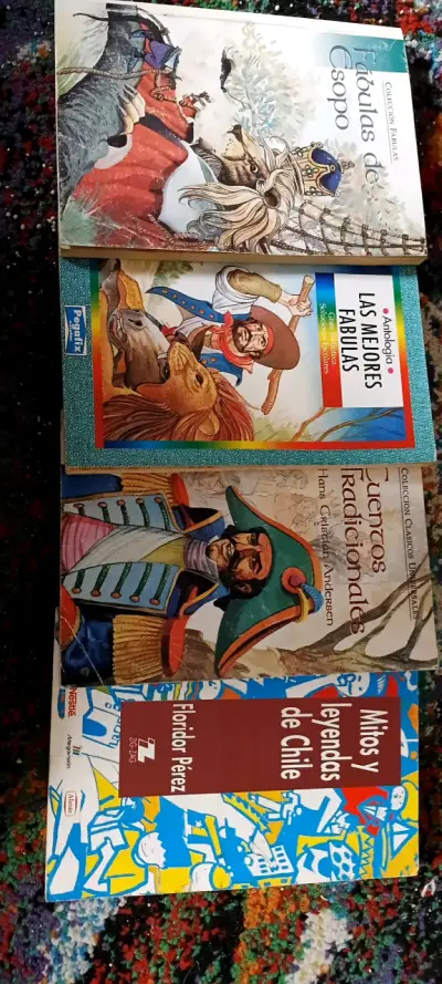 Colección de libros de cuentos y fábulas clásicas - miniatura 1