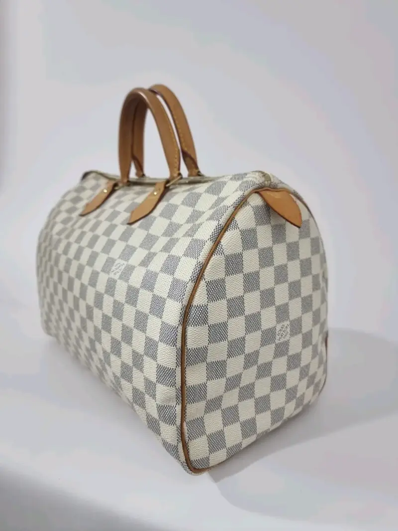 clásico bolso Louis Vuitton Speedy en lona Damier - 2
