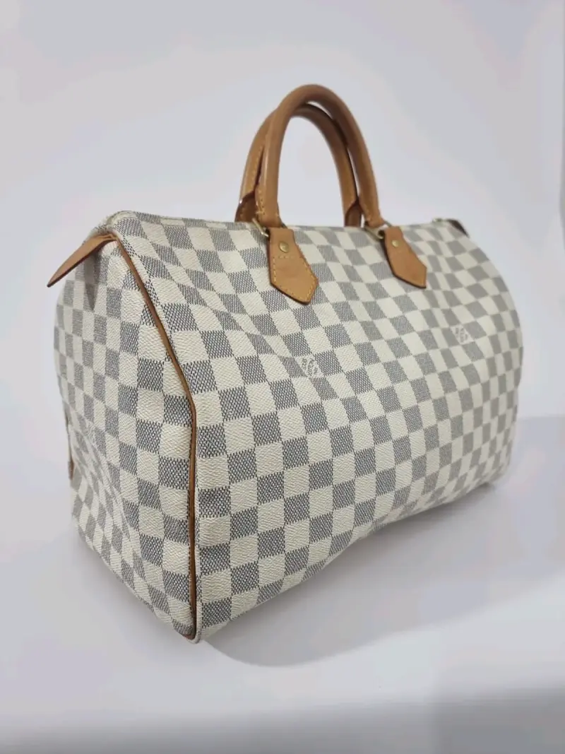 clásico bolso Louis Vuitton Speedy en lona Damier - 3