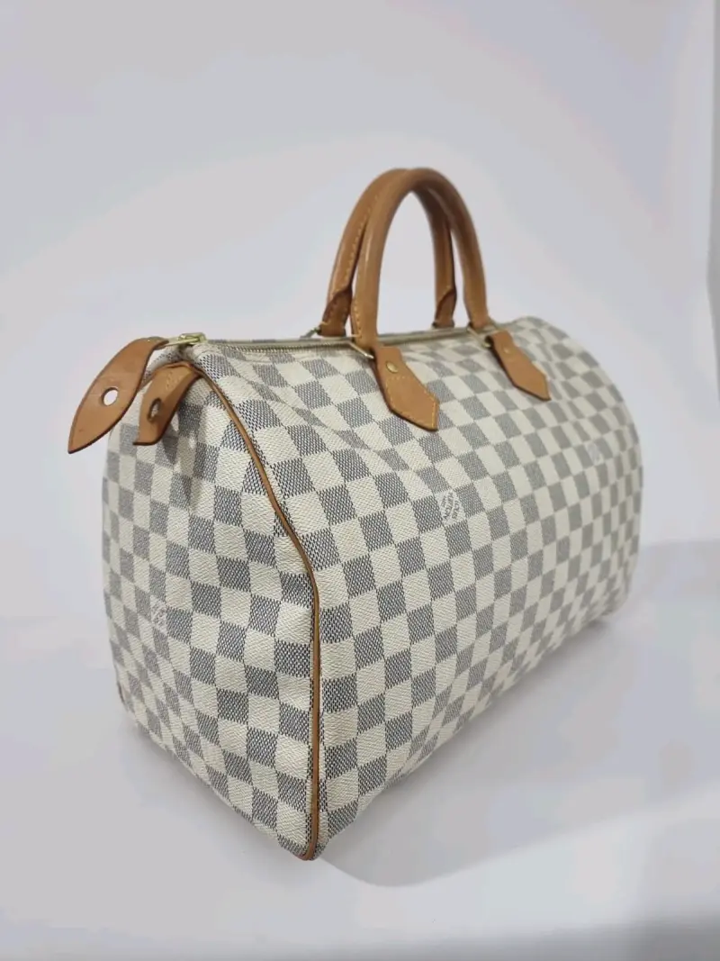 clásico bolso Louis Vuitton Speedy en lona Damier - 5