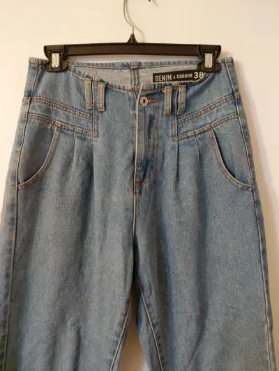 Jeans de mezclilla azul para mujer Denim x Corona - miniatura 2