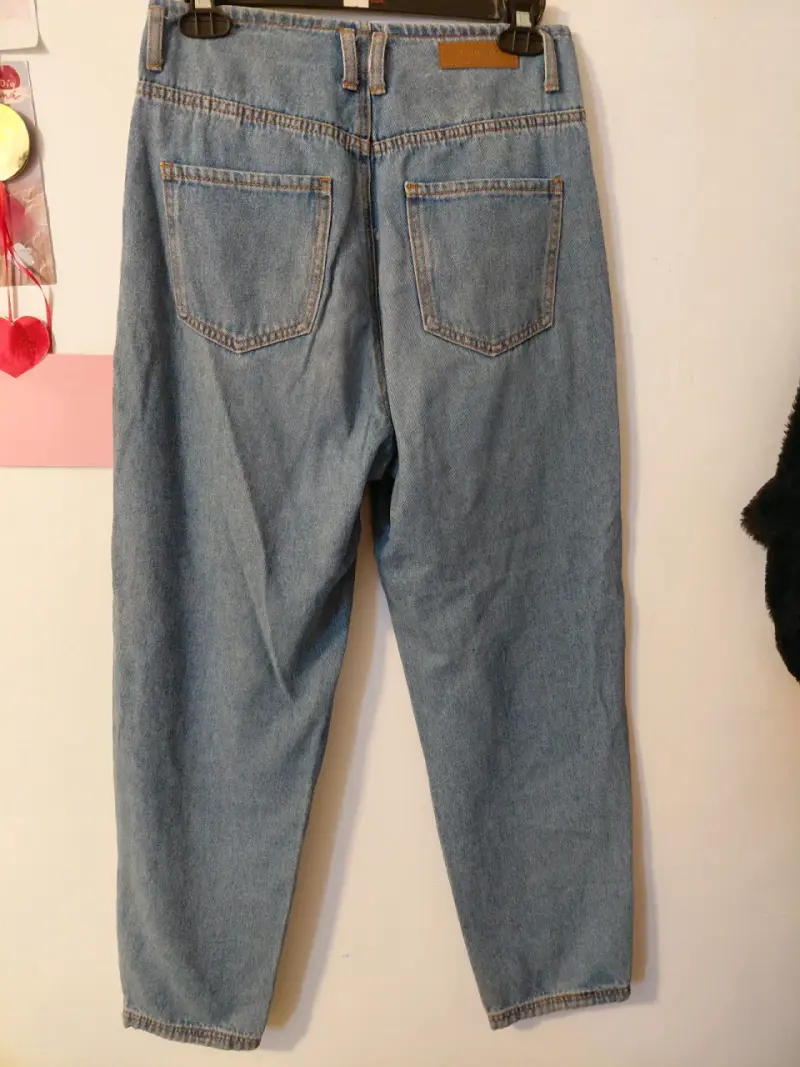 Jeans de mezclilla azul para mujer Denim x Corona - 3
