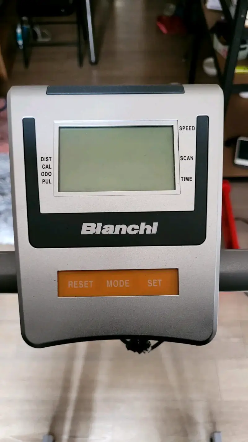 Caminadora mecánica plegable Bianchi con monitor - 2