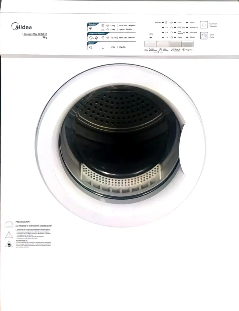 Secadora Midea 9kg MSV-90BV032 // SIN TUBO - 1