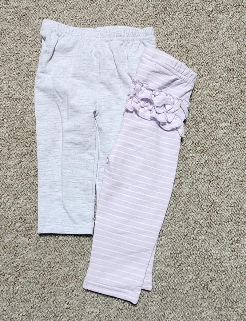 Conjunto de leggings para niña en varios colores