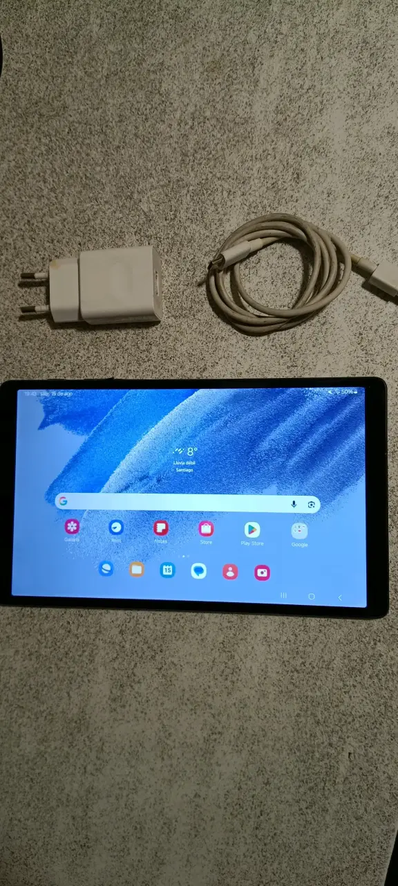 Tablet Samsung Galaxy Tab A7 con cargador - 3