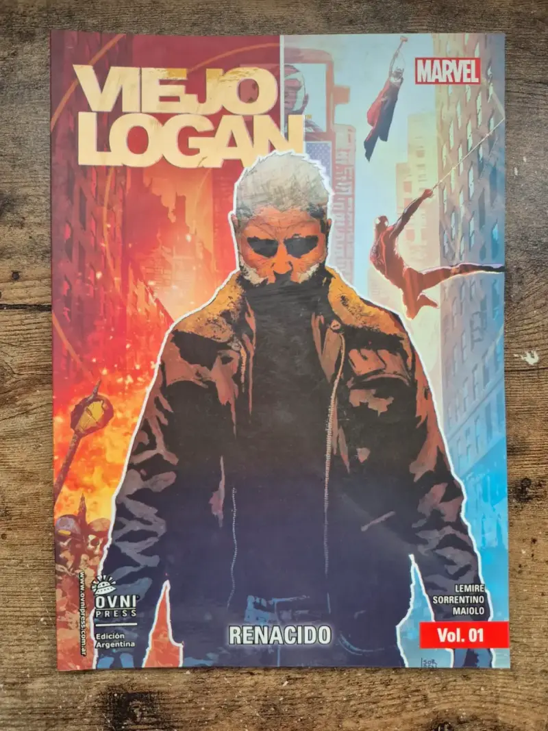 Cómic Viejo Logan Renacido Vol. 01 Marvel