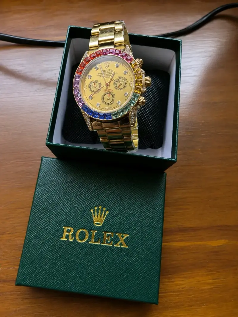 Reloj rolex daytona con bisel multicolor - 1