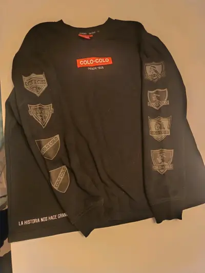 Polerón negro Colo-Colo L - miniatura 1
