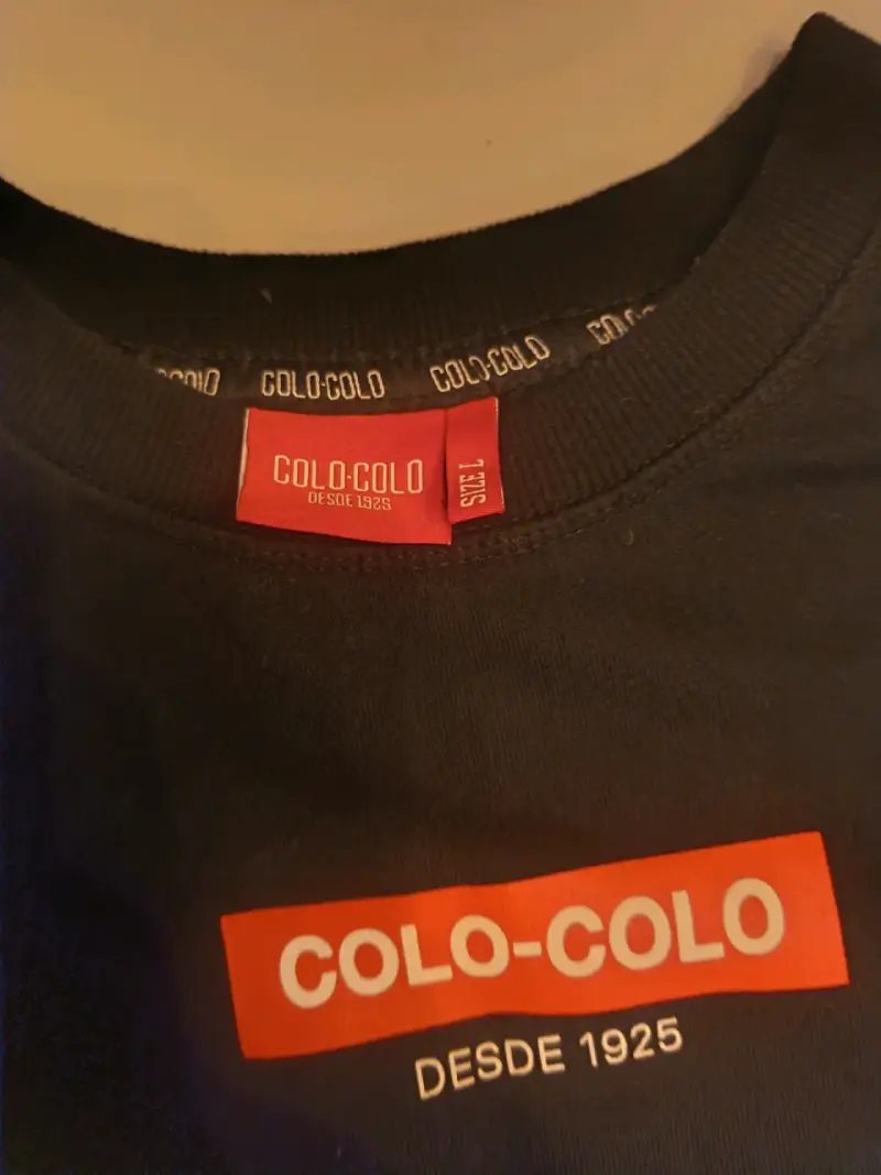 Polerón negro Colo-Colo L - 3