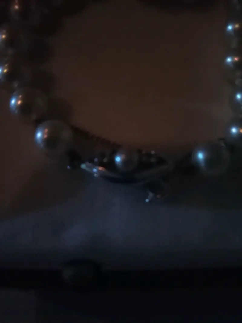 Collar con perlas majorica original - 2