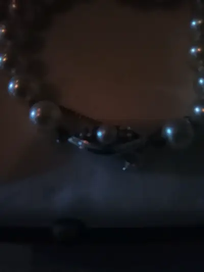 Collar con perlas majorica original - miniatura 2