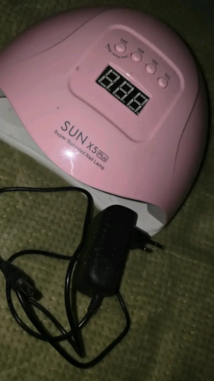 Lámpara de Uñas LED UV SUN X5 Plus Rosa