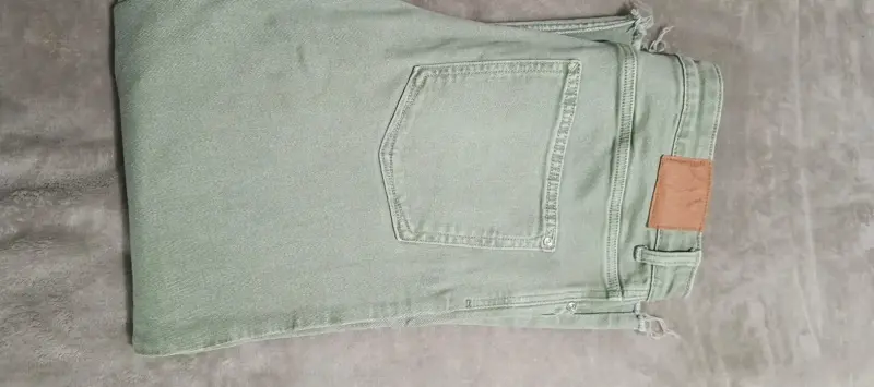 Jeans verdes Zara mujer 44 - 3