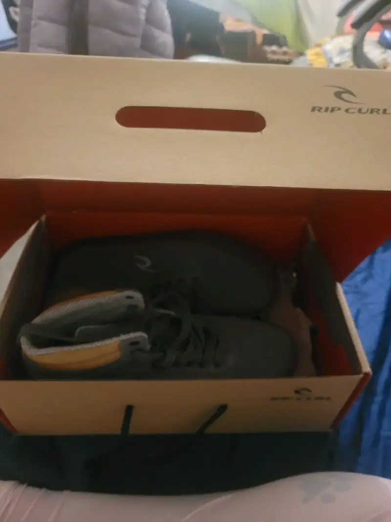 Zapatillas Rip Curl grises de gamuza - 2